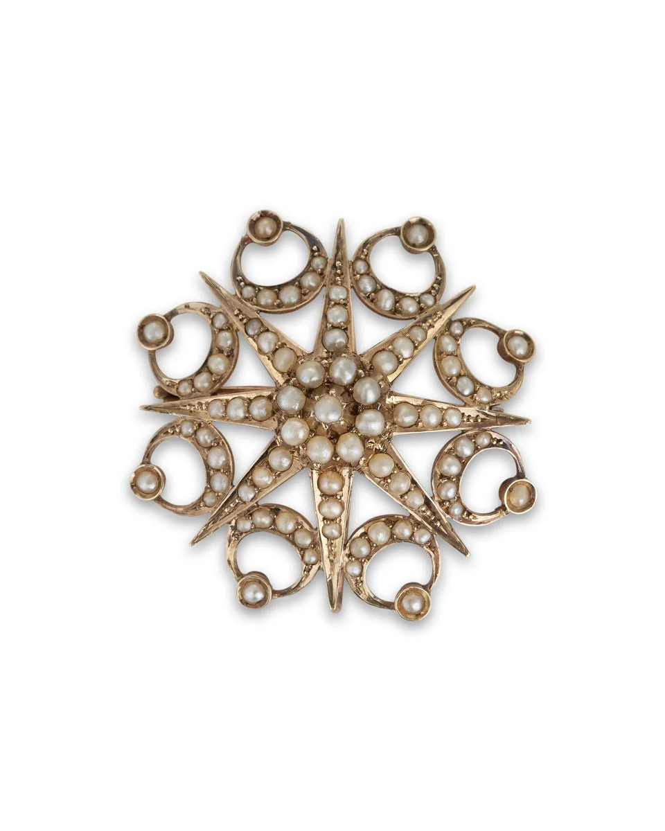 Antique Australian Pearl Brooch, Willis & Sons - Image 3