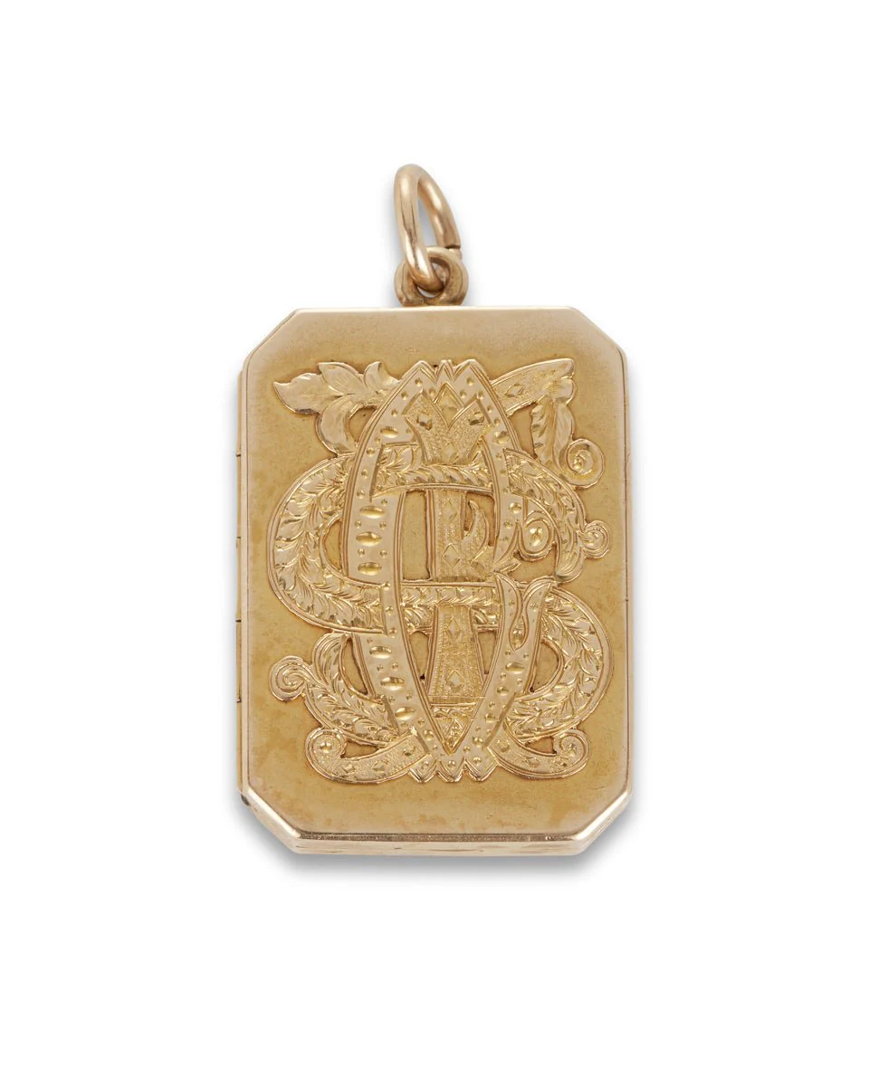 Antique Victorian Gold Locket - Image 4