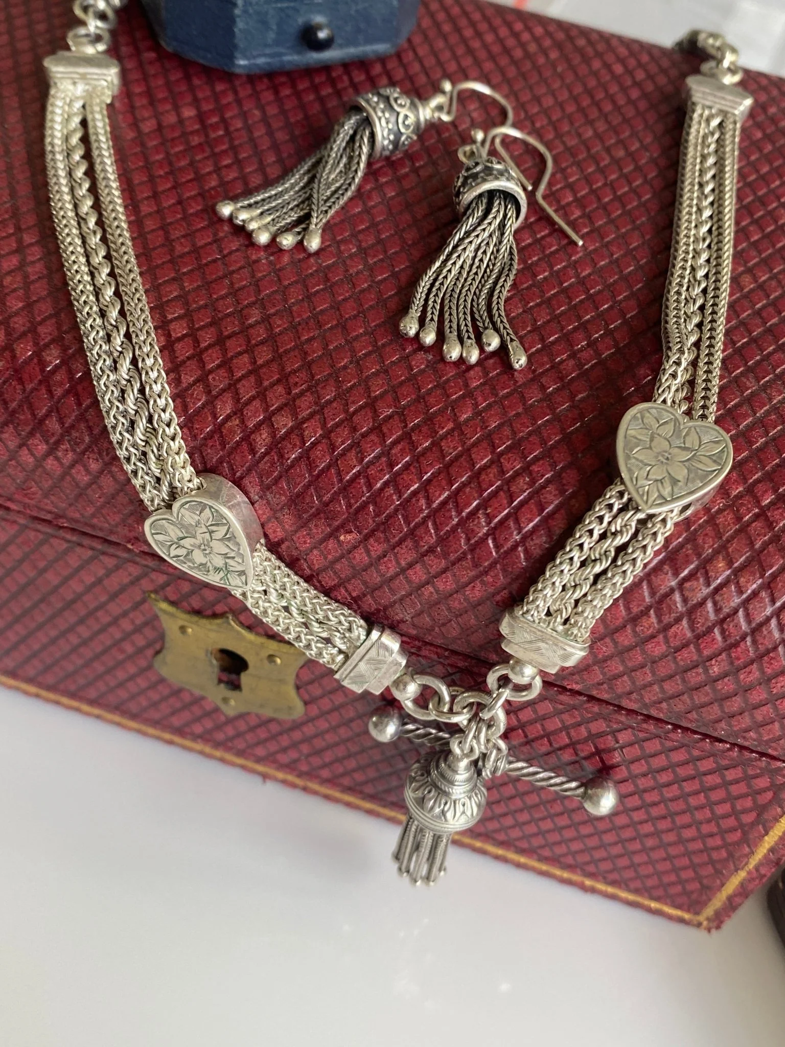 Antique Victorian Albertina Necklace - Image 3