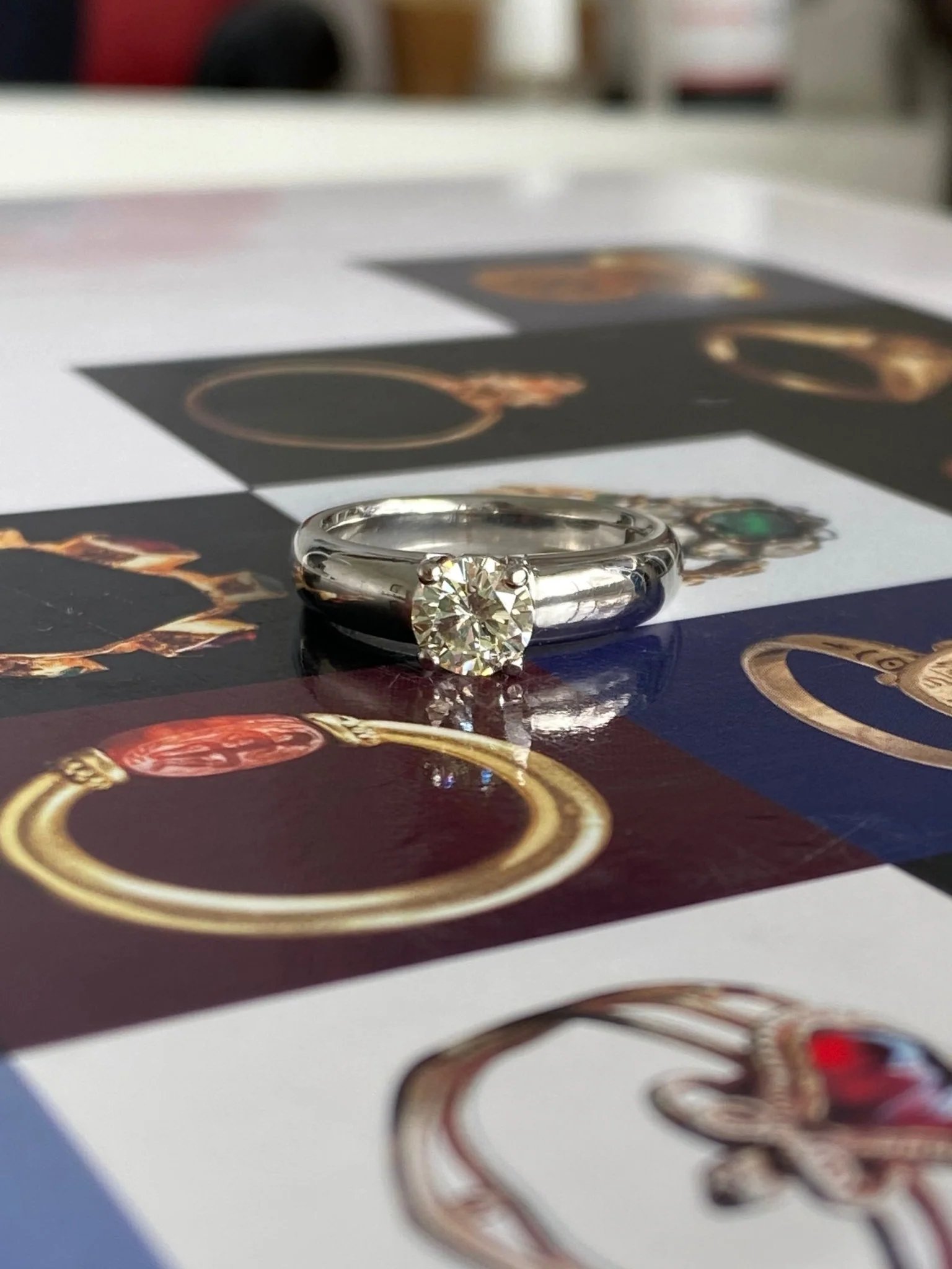 Solitaire Diamond Ring - Image 4
