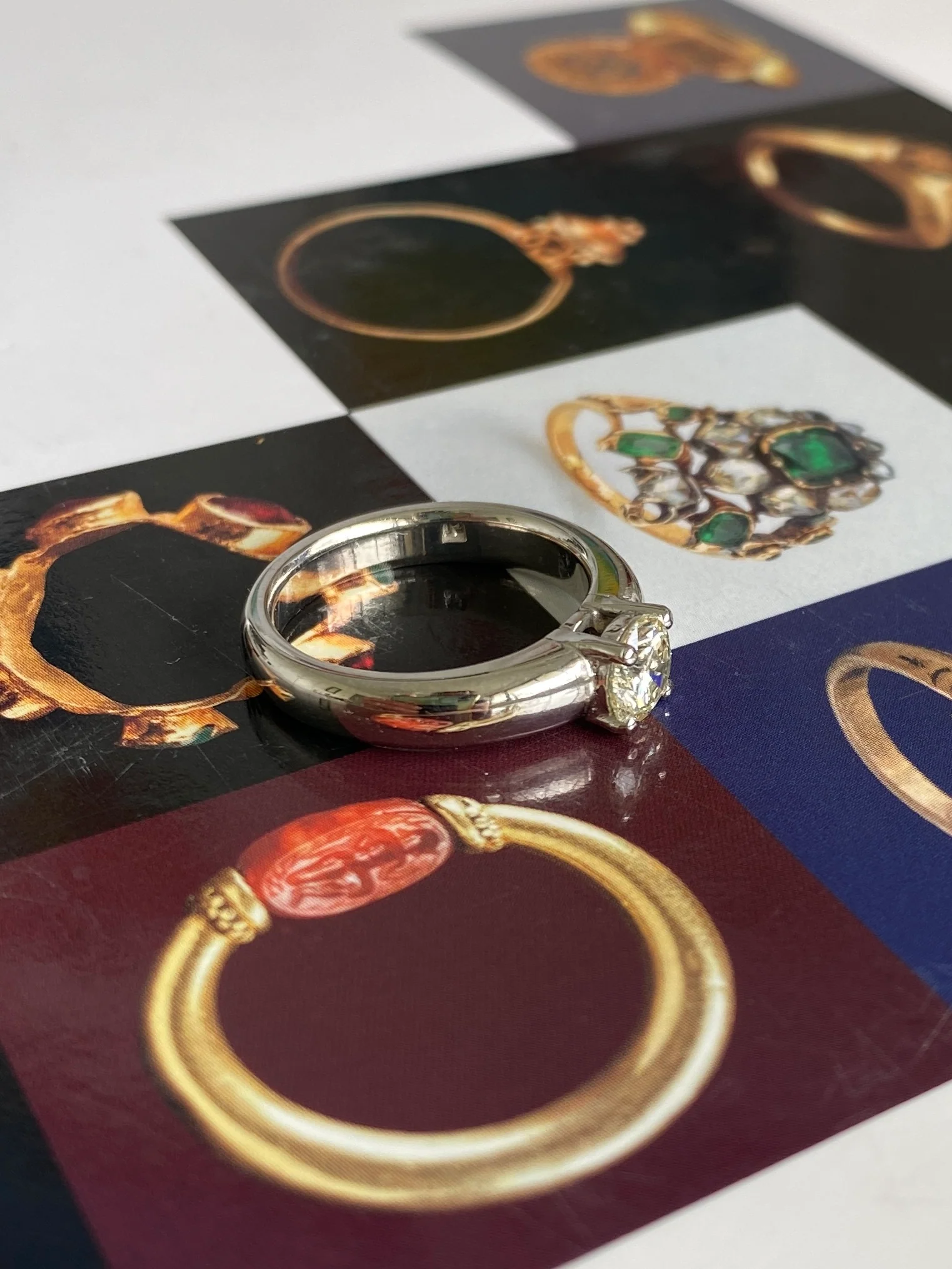 Solitaire Diamond Ring - Image 5