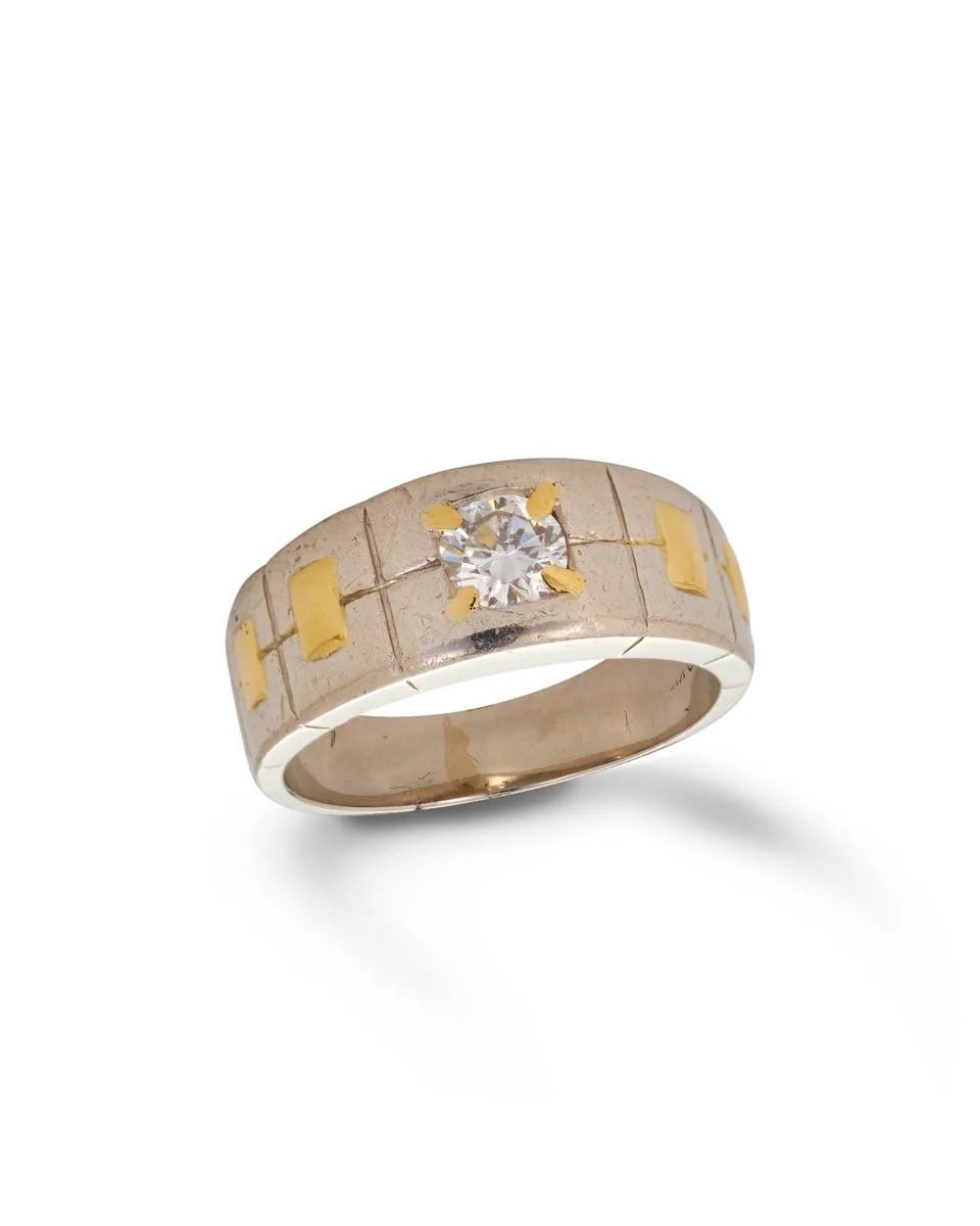 Vintage Diamond Band Ring - Image 4