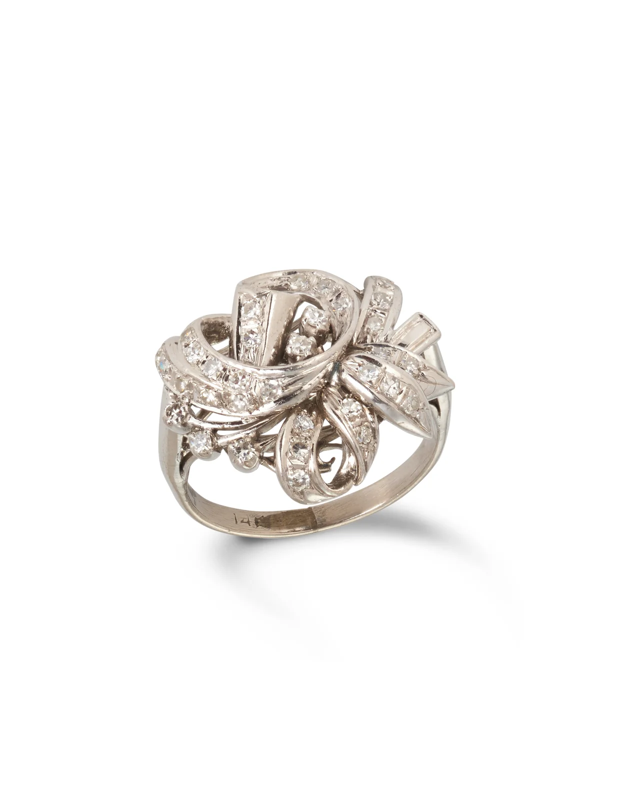 Vintage Diamond Cluster Ring, 1960s - Image 7