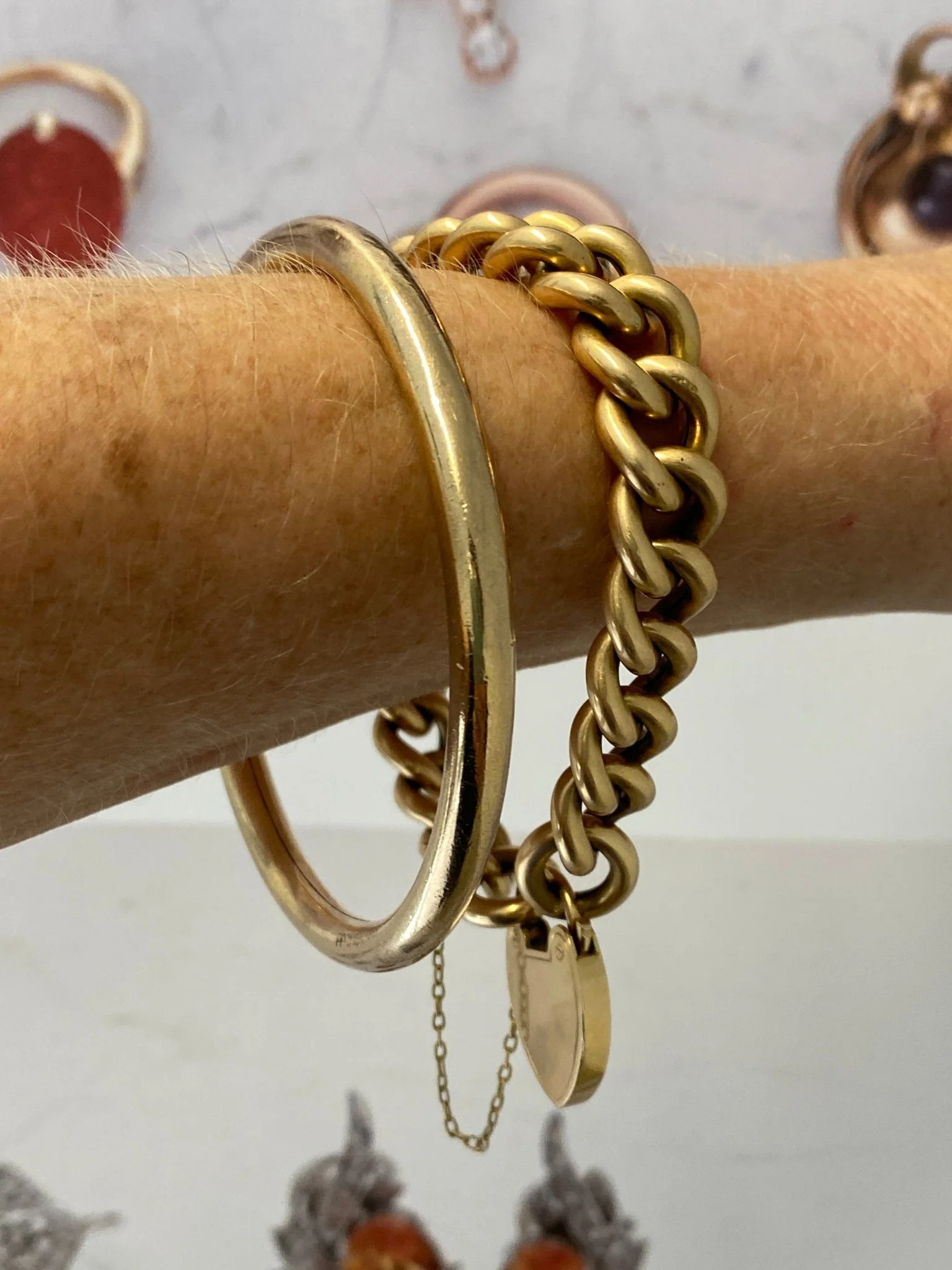 Antique Australian Gold Bracelet, Larard Bros - Image 3