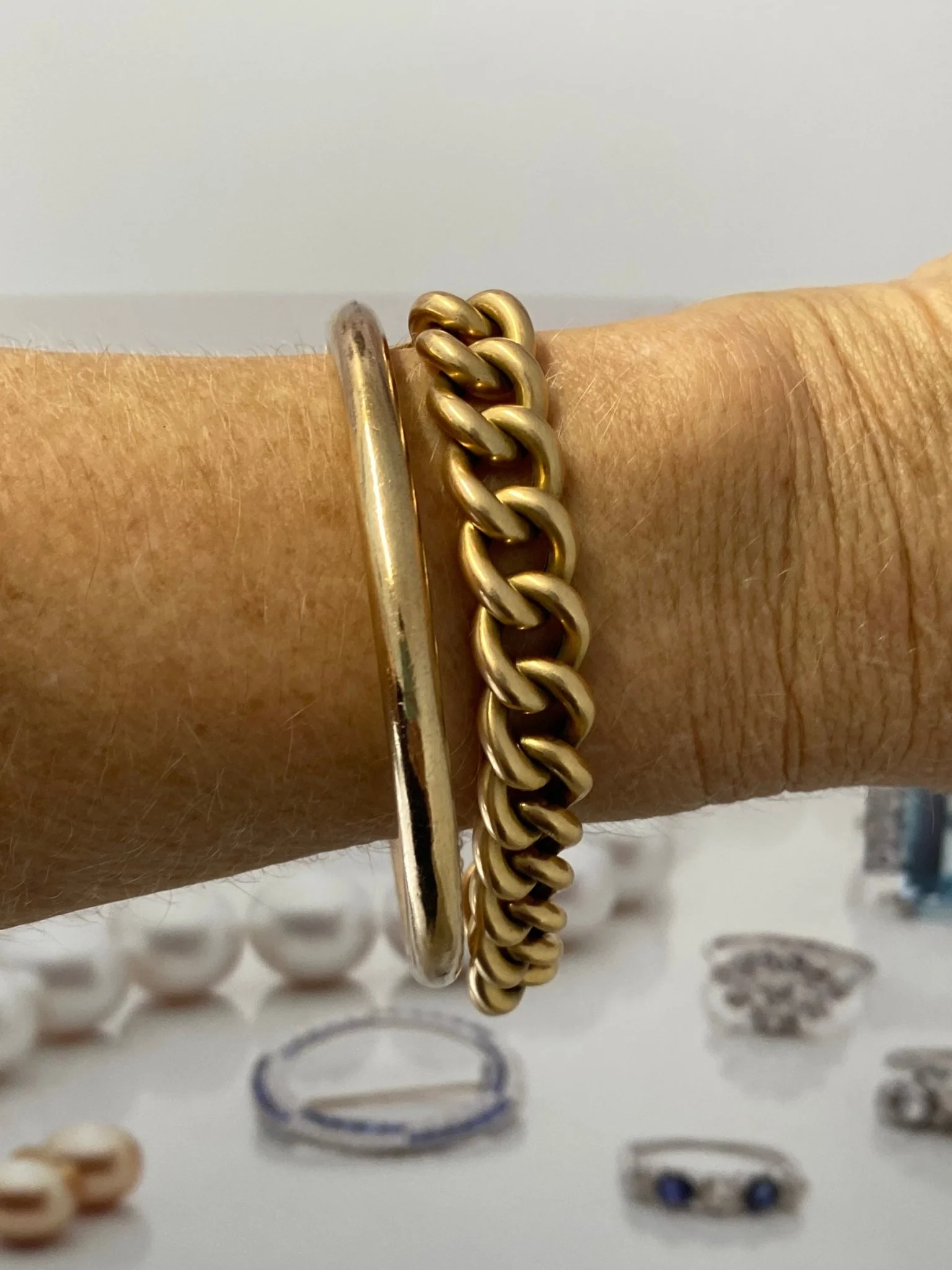 Antique Australian Gold Bracelet, Larard Bros - Image 4
