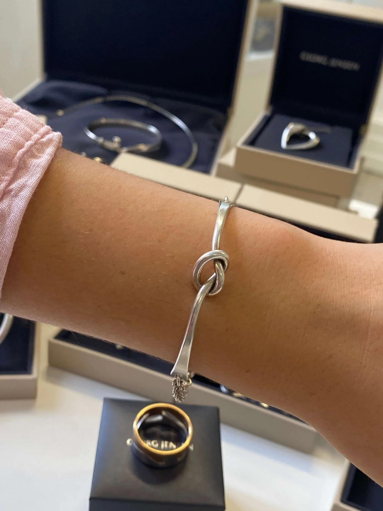 Vintage 'Knot' Bracelet, Georg Jensen - Image 3